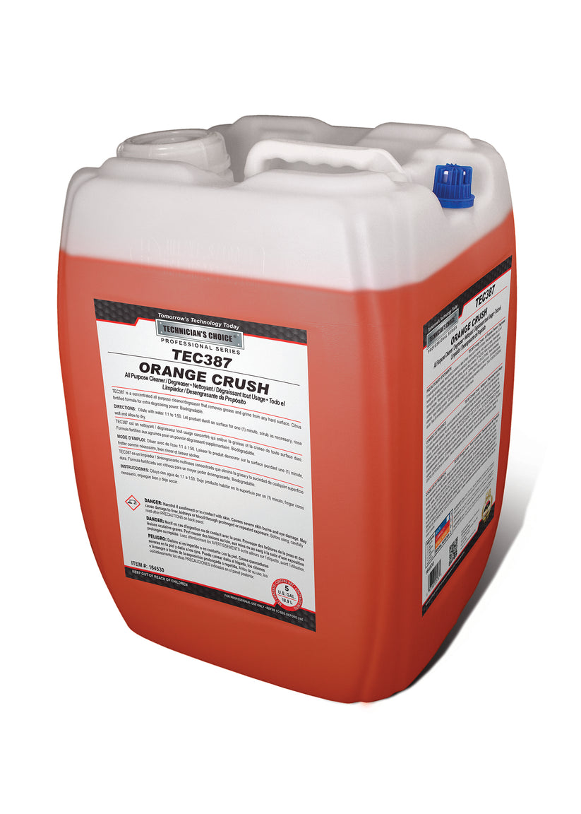 TEC387 Orange Crush All Purpose Cleaner 5GL