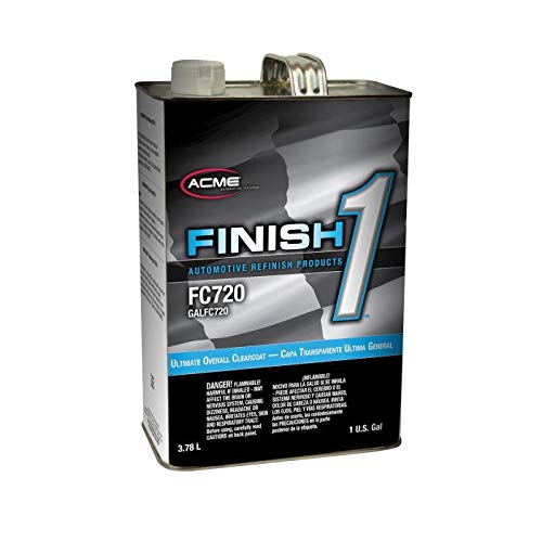 SHERWIN WILLIAMS Finish 1 Automotive Refinish Ultimate Overall Clearcoat (FC720), 1 Gallon | Medium Universal Hardener (FH612), 1 Quart Included