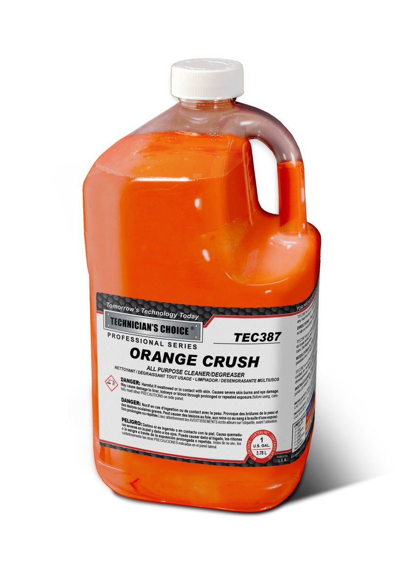 TEC387 Orange Crush All Purpose Cleaner 1GL