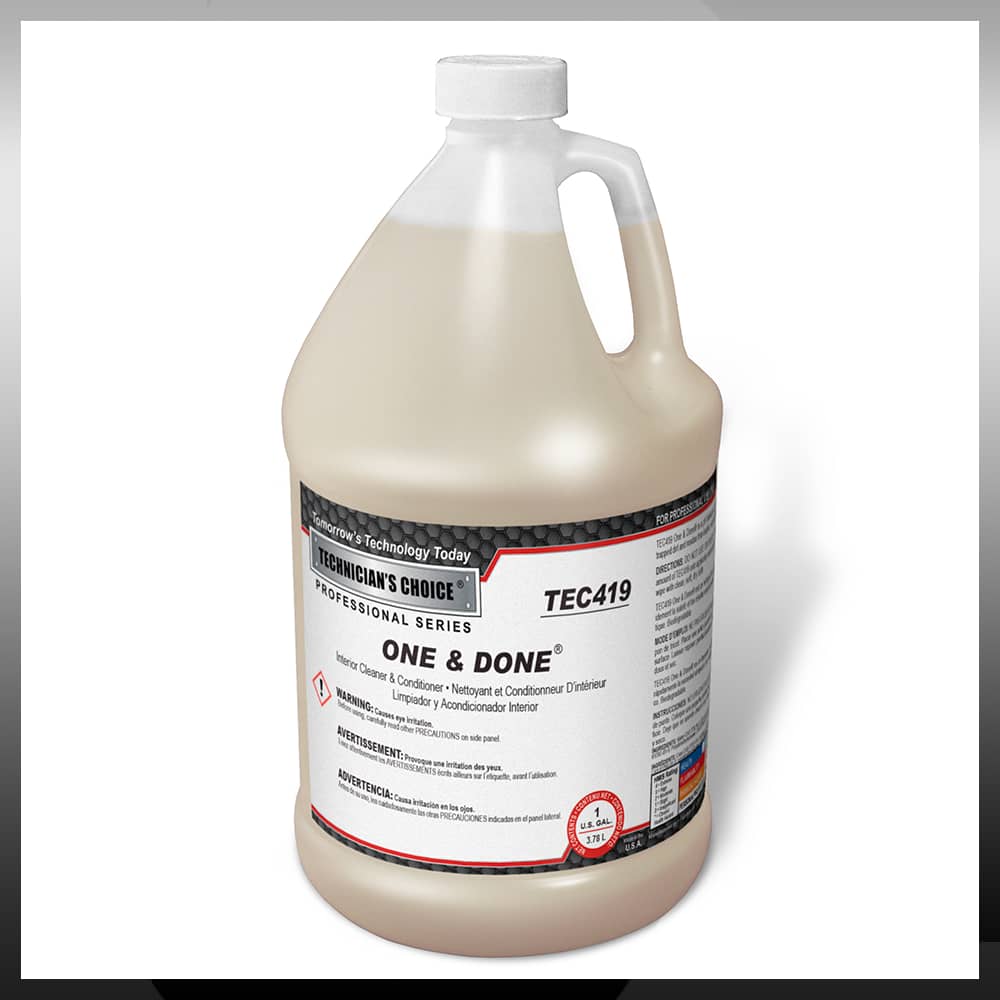 TEC419 One & Done Interior Cleaner & Conditioner 1GL